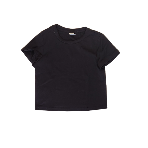 Solid Black Tee