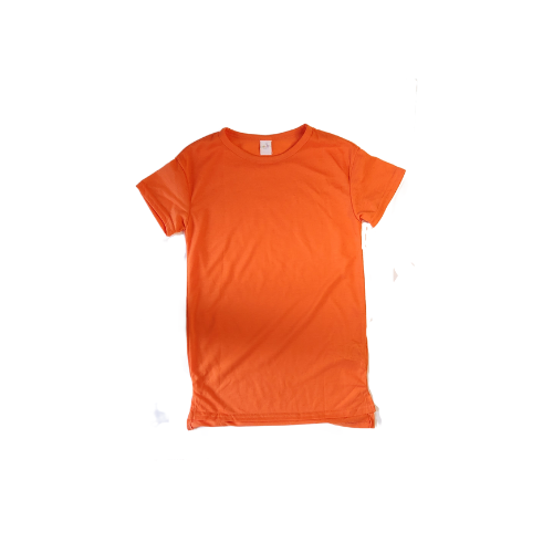 T-shirt Dress Orange