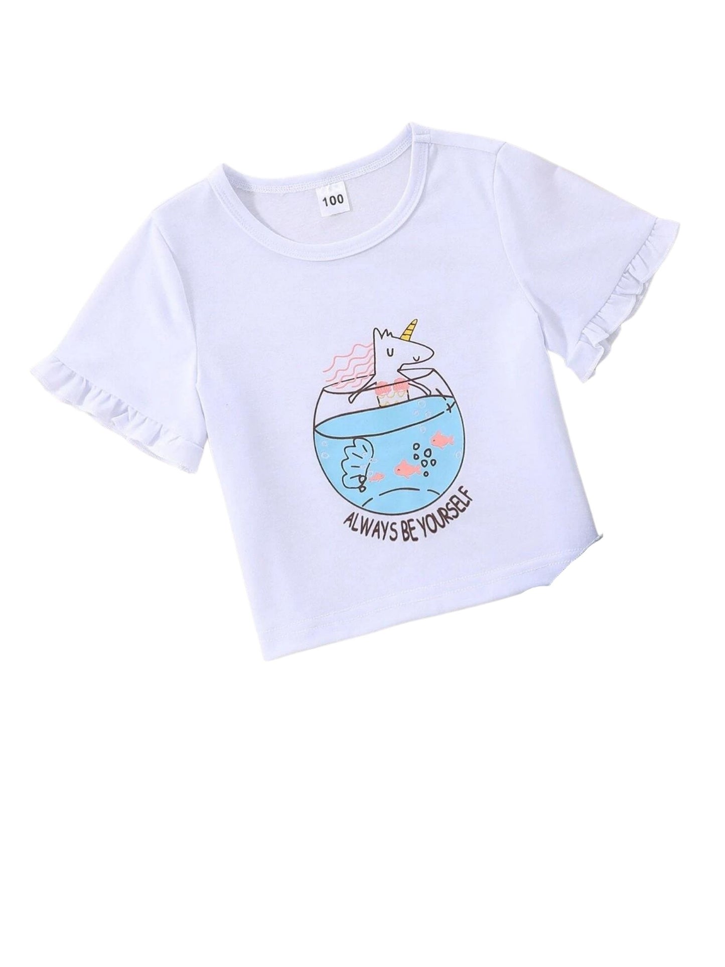 Unicorn Printed Tee - LNDKIDS