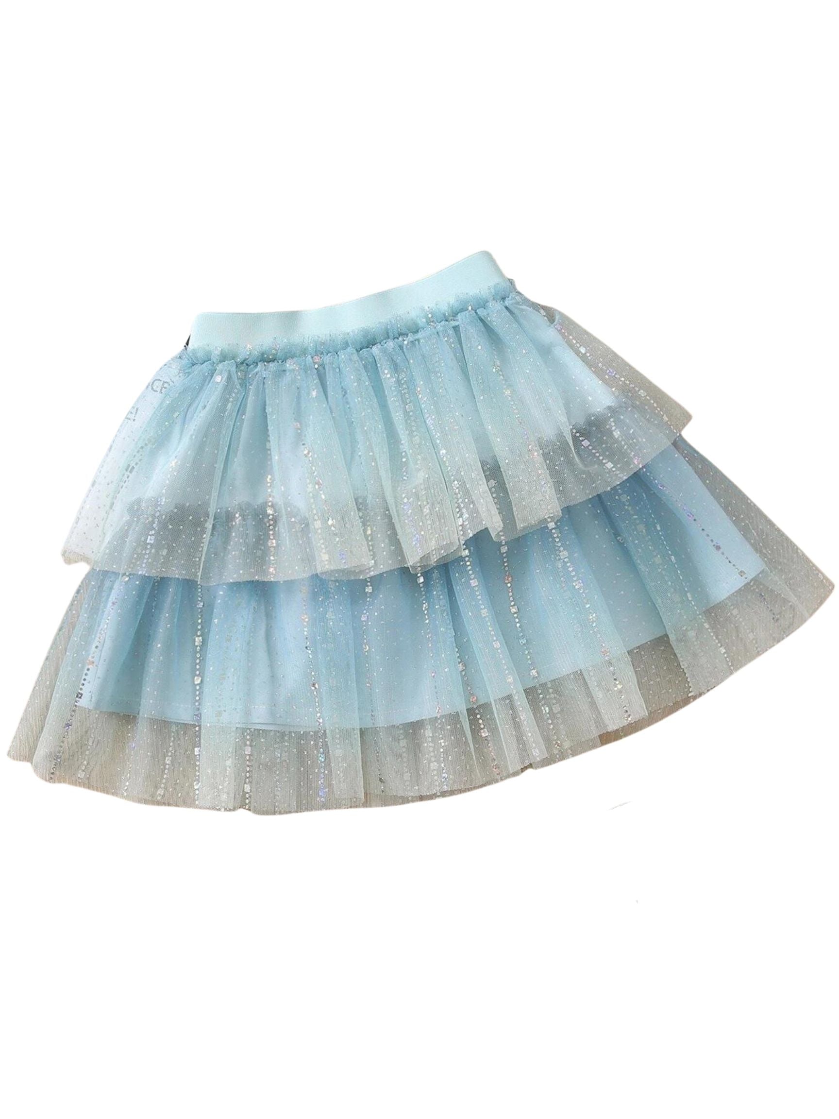 Sequin Mesh Skirt - LNDKIDS