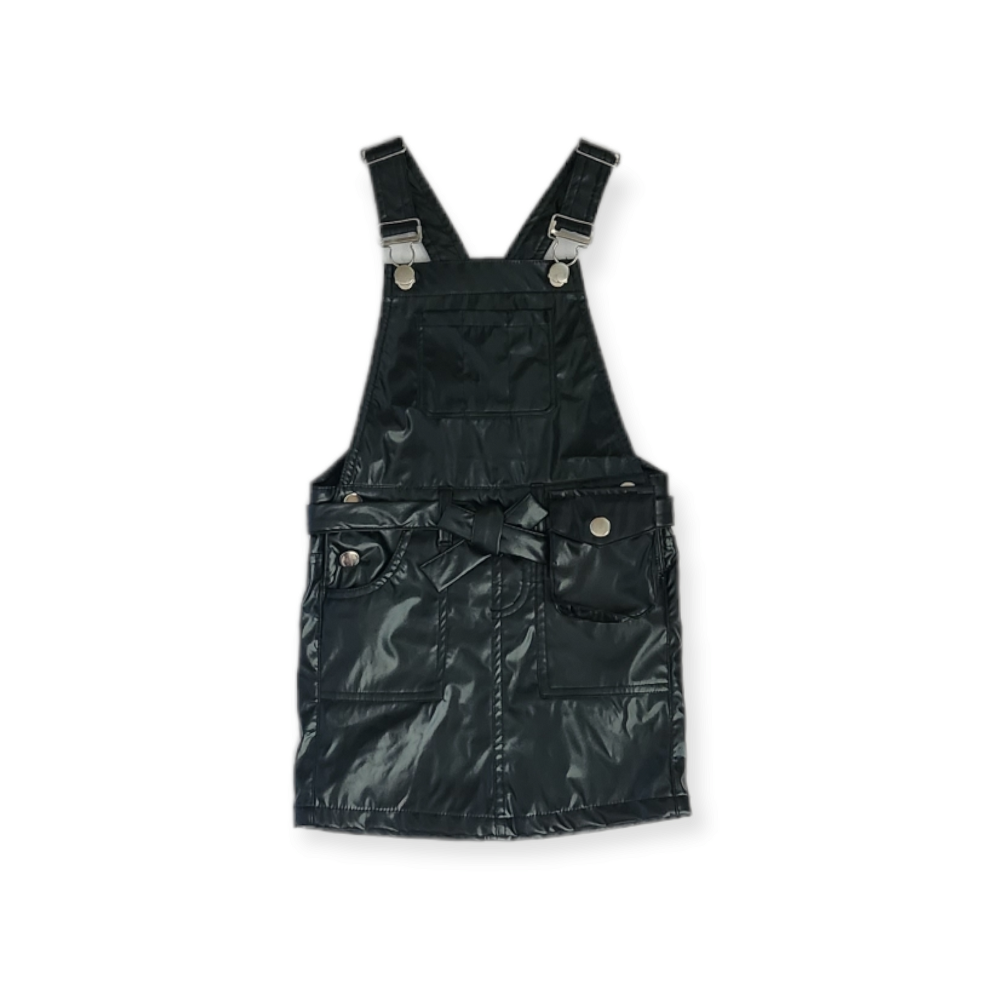 Leather Overall Skirt - LNDKIDS