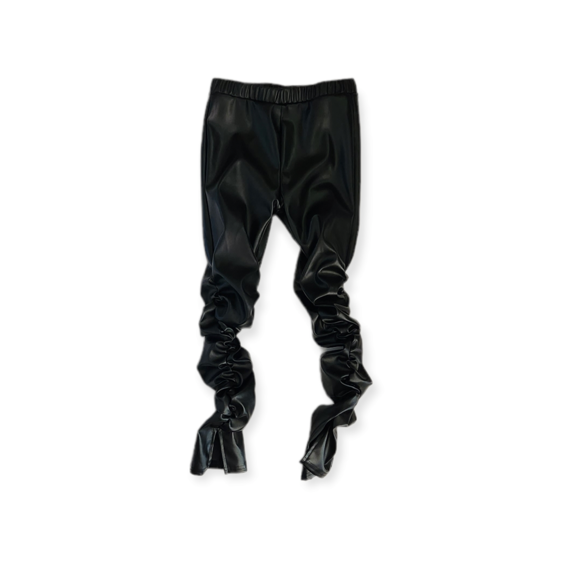 Leather Ruched Pants - LNDKIDS