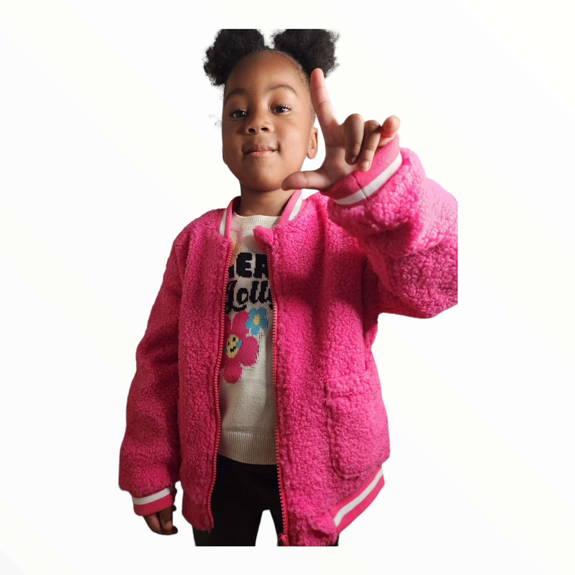 Teddy Bomber Jacket - LNDKIDS