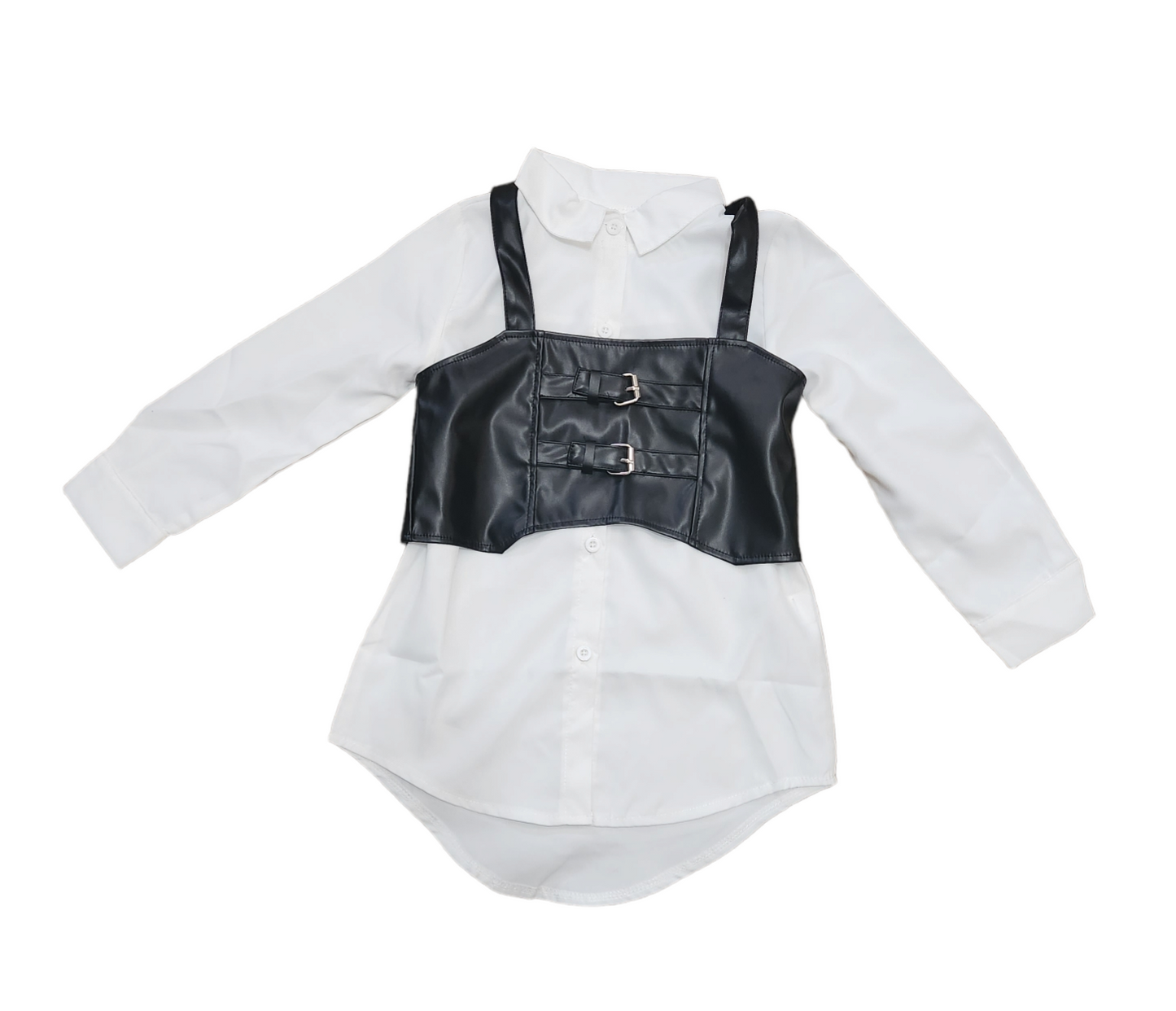 Corset Shirt Dress - LNDKIDS