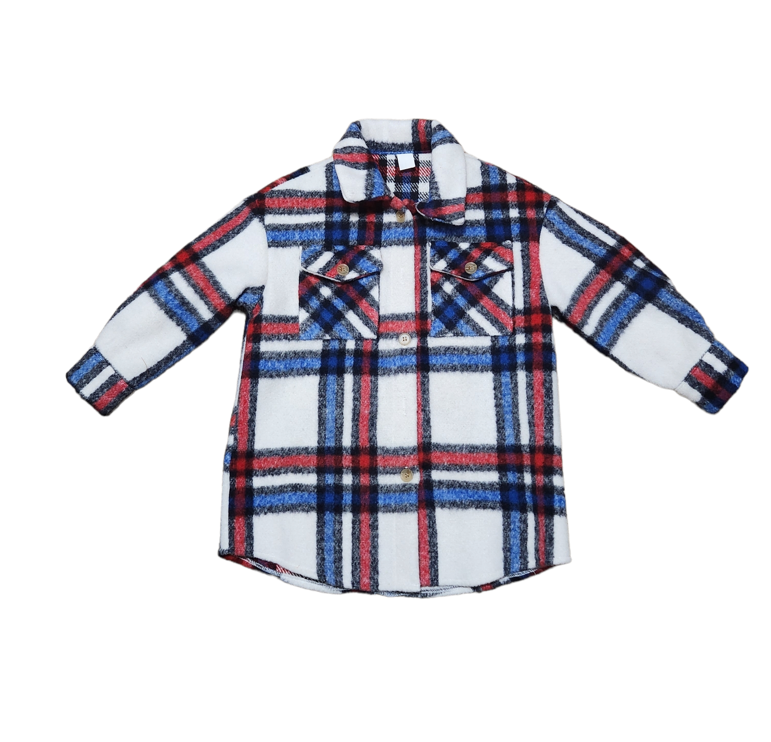 Plaid Overcoat - LNDKIDS