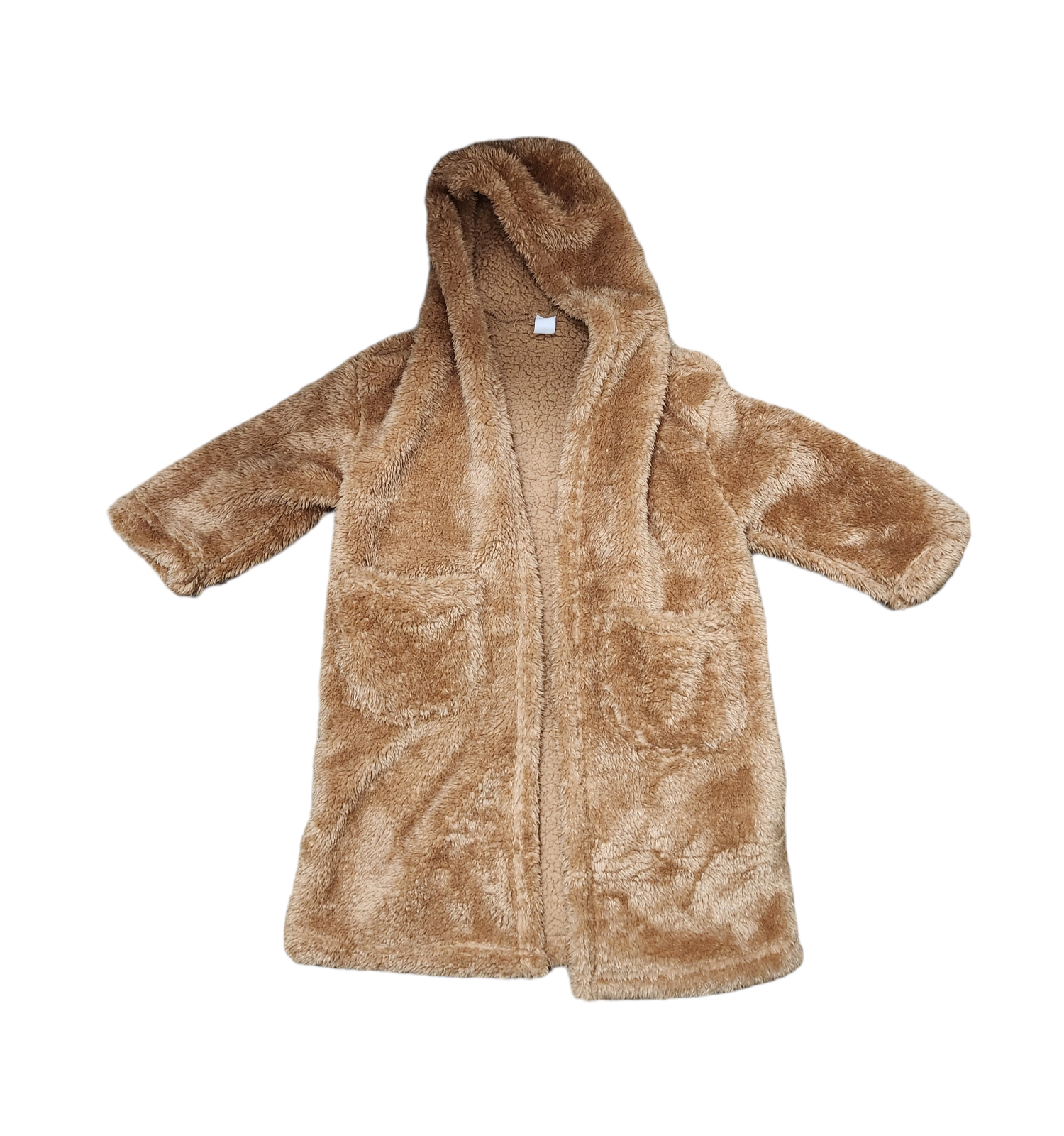 Brown Teddy Coat - LNDKIDS